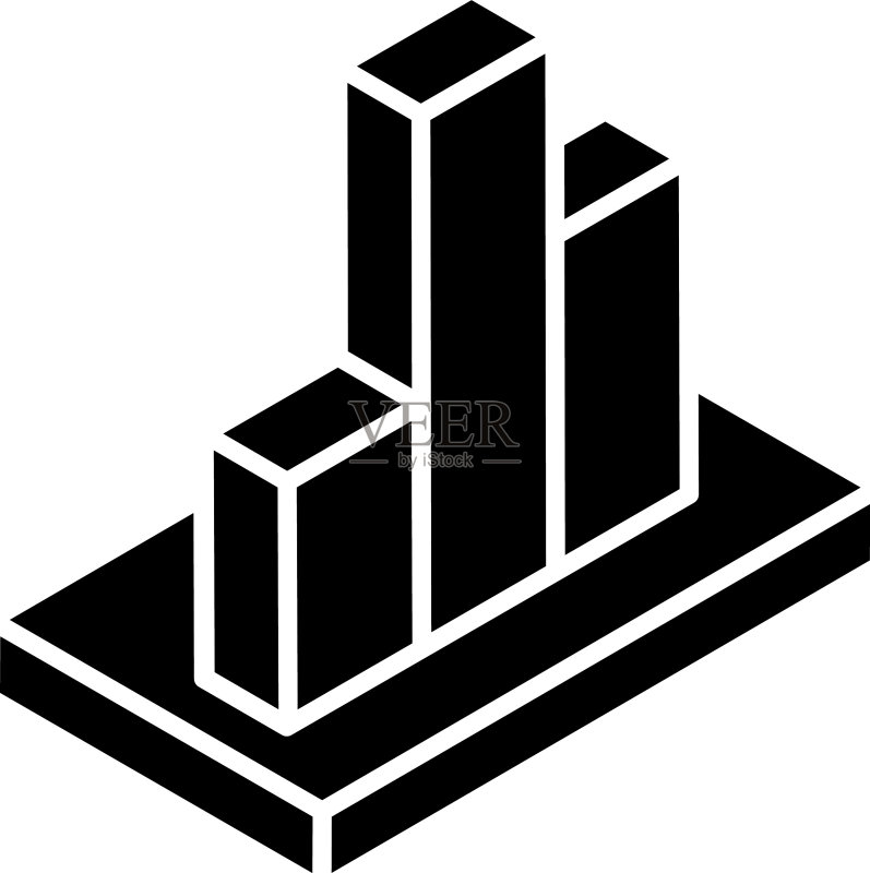 条形图图标素材