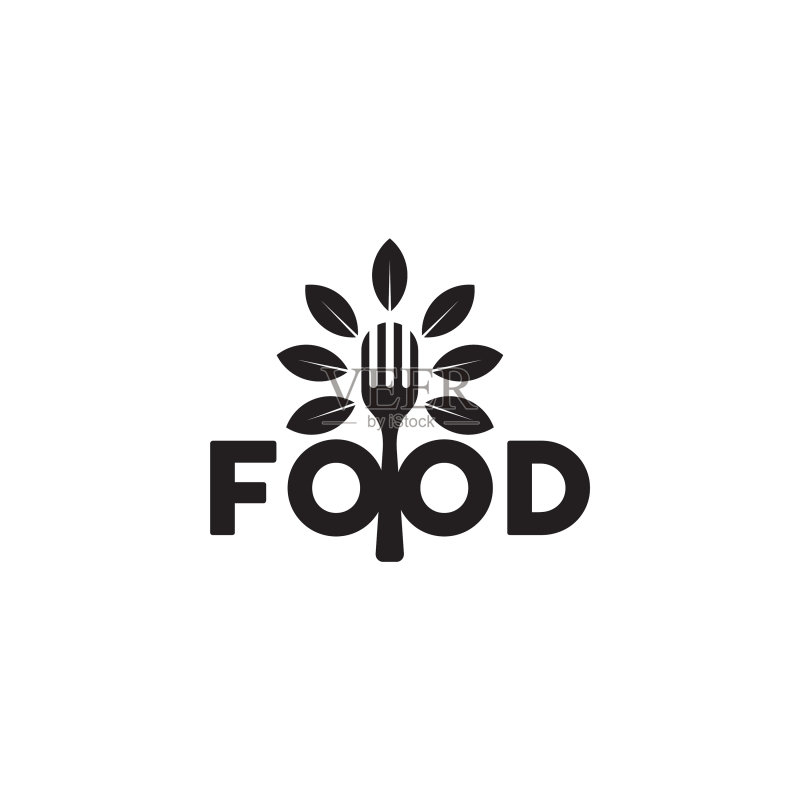 食品文字Logo设计模板图标素材
