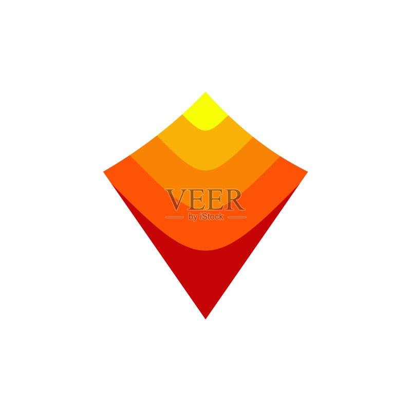 风筝图标logo设计模板图标素材