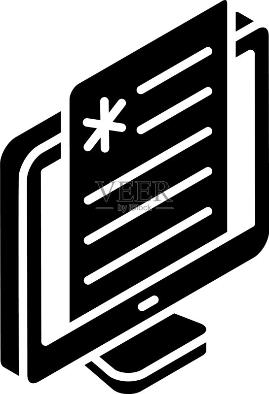 在线处方图标素材