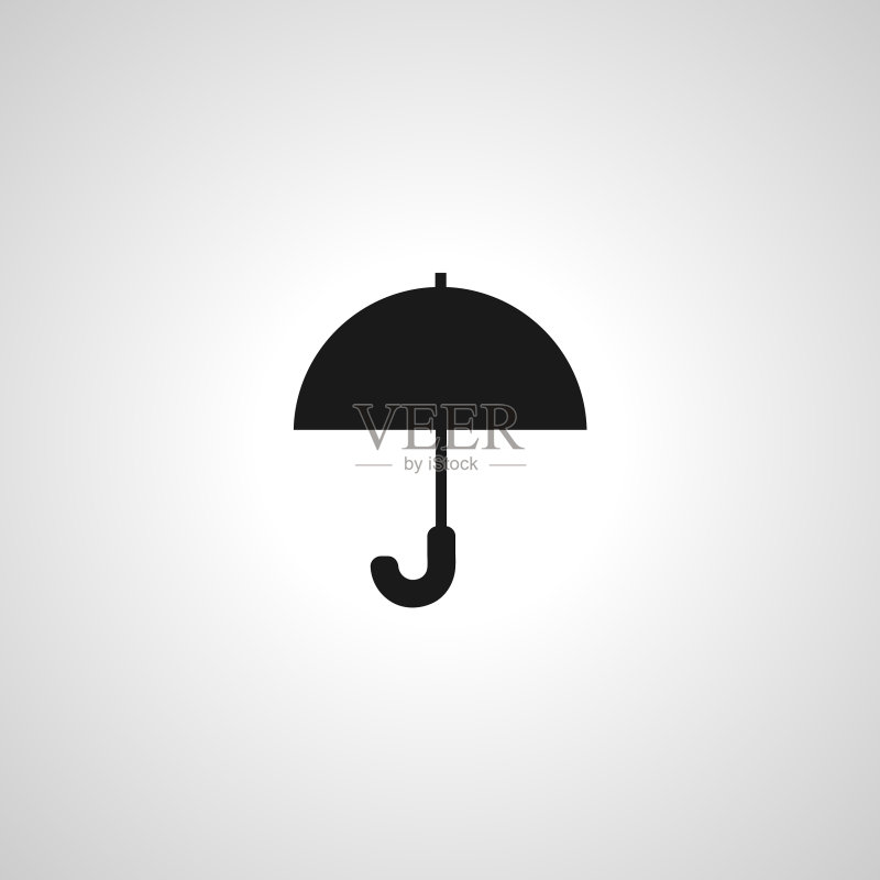孤立雨伞图标图标素材