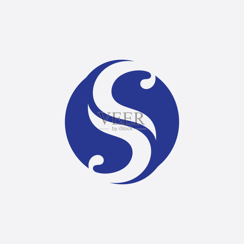 S Logo商务公司设计图标素材