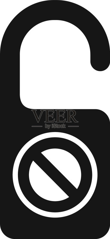 门标签图标简约风格图标素材