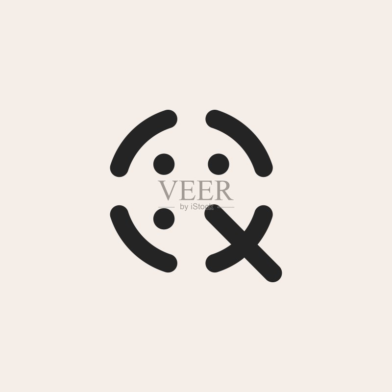 字母Q人物团队复古矢量图标图标素材