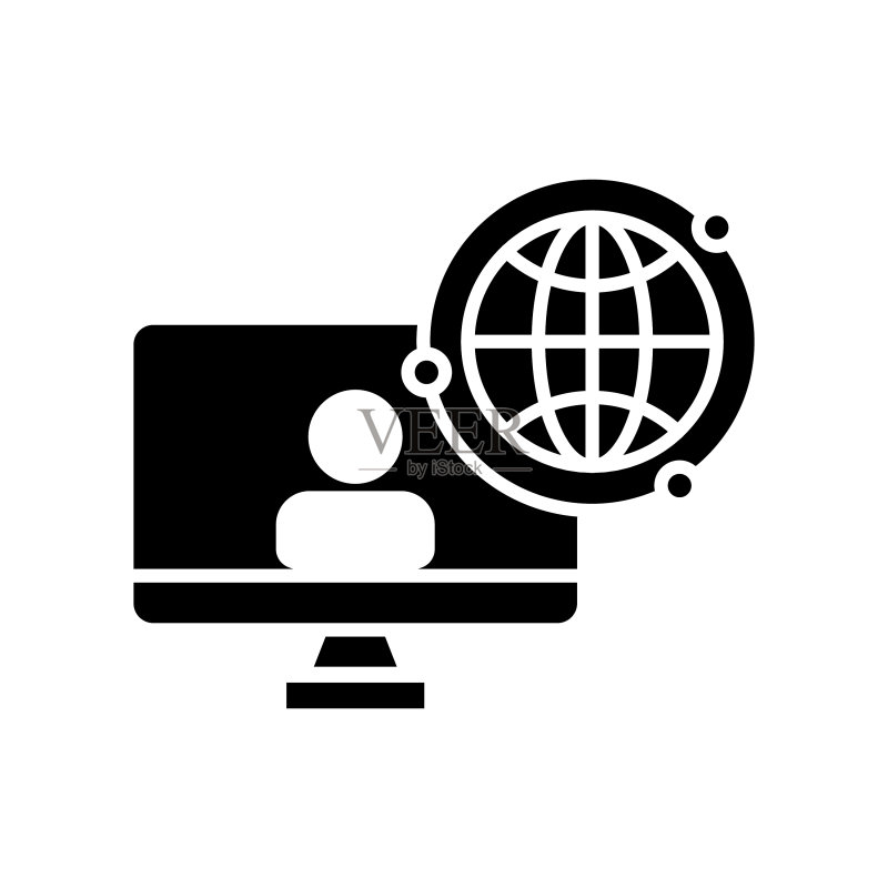 营销视频图标商业符号简约图标素材
