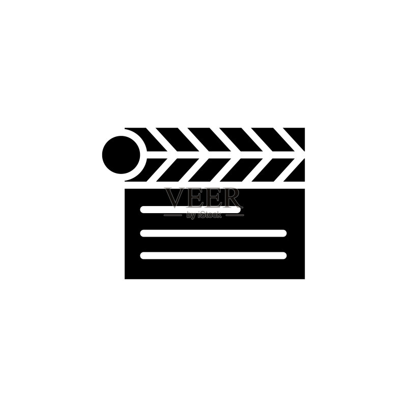 图形拍板图标图标素材