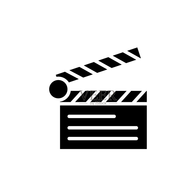 图形拍板图标图标素材