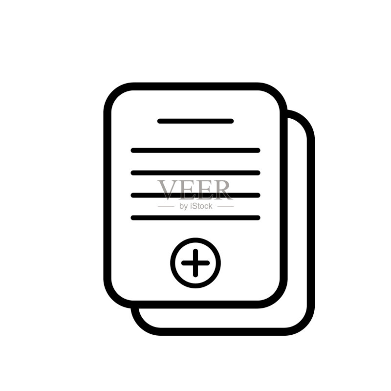 医疗报告图标图标素材