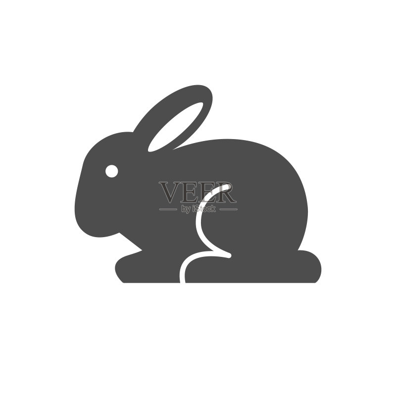 未经动物测试或无残忍标志图标素材