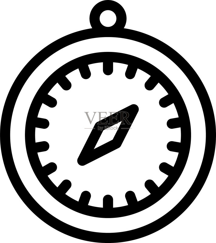 方向罗盘图标素材