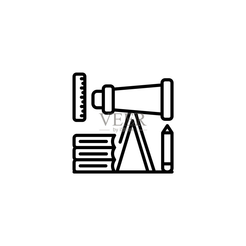 天文logotype图标图标素材