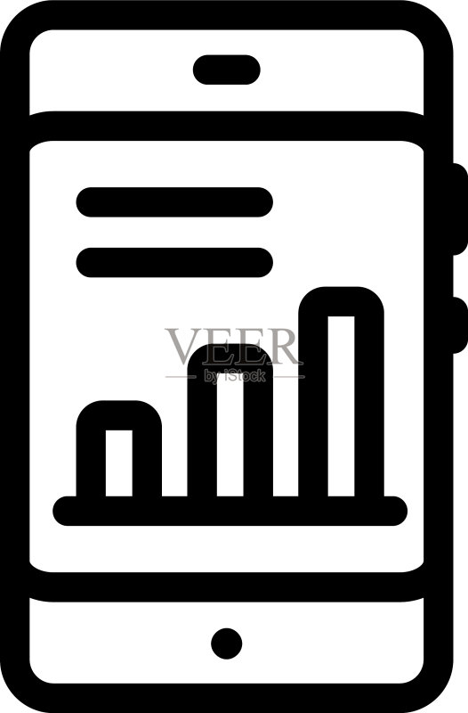 移动端分析图标素材