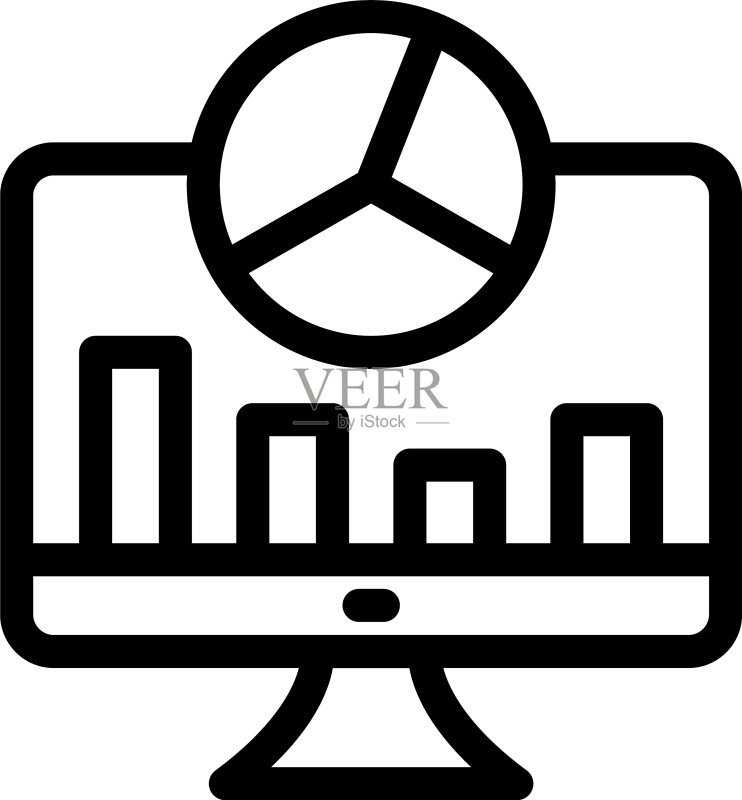 数据分析图标素材