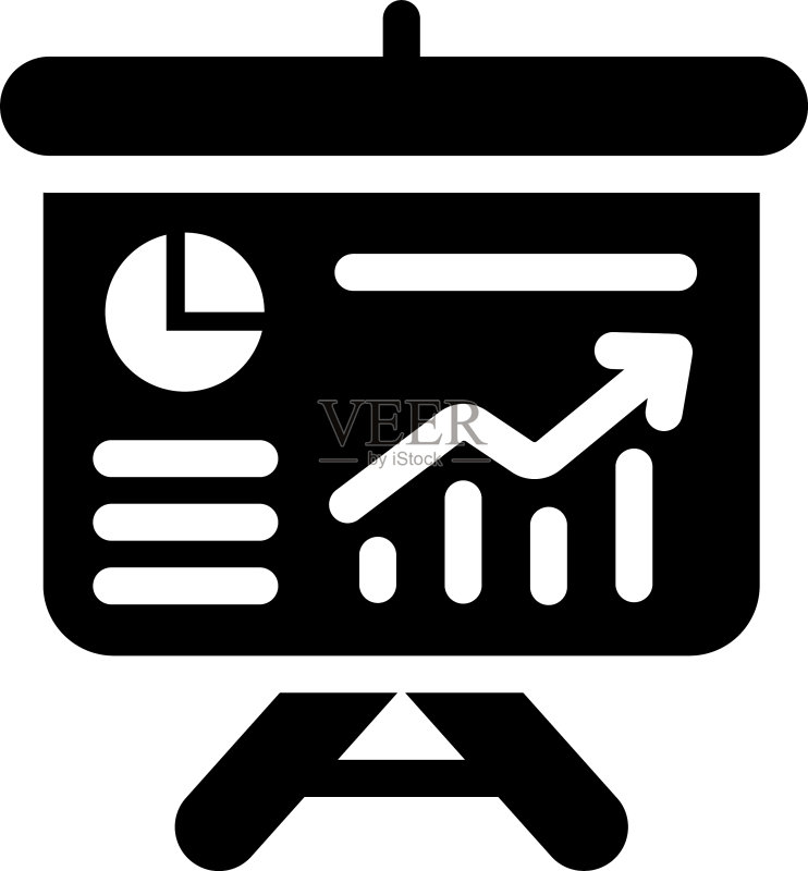 商业统计图标素材