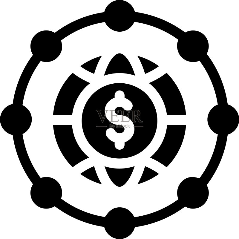全球货币图标素材