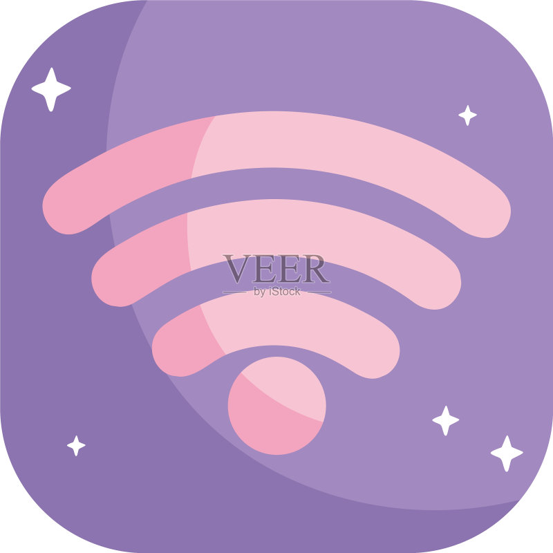 WIFI信号图标素材