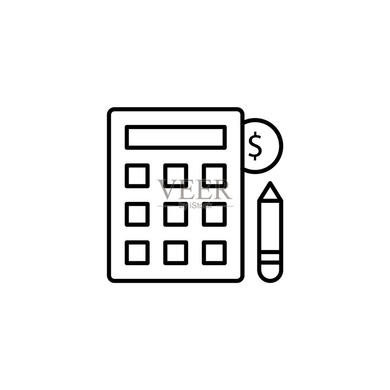 Logotype中的预算图标图标素材
