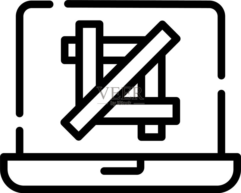 农作物工具风格图标素材