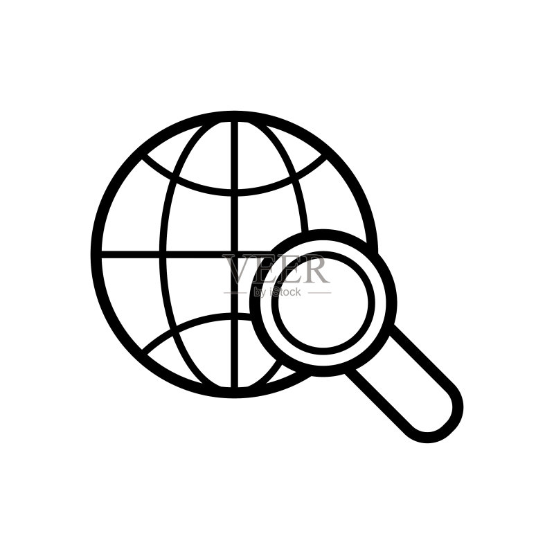 放大镜图标图标素材