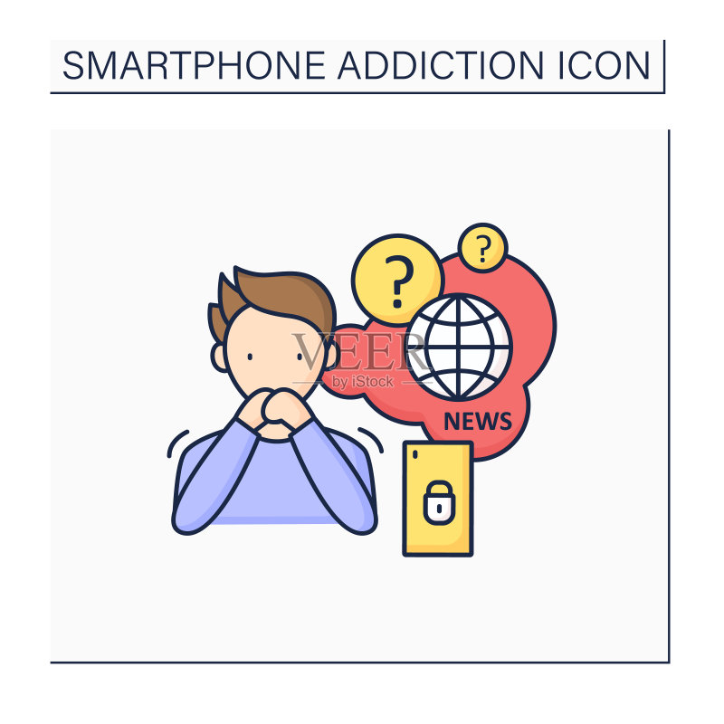 害怕错过的彩色图标图标素材