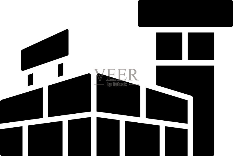 购物中心建筑图标图标素材