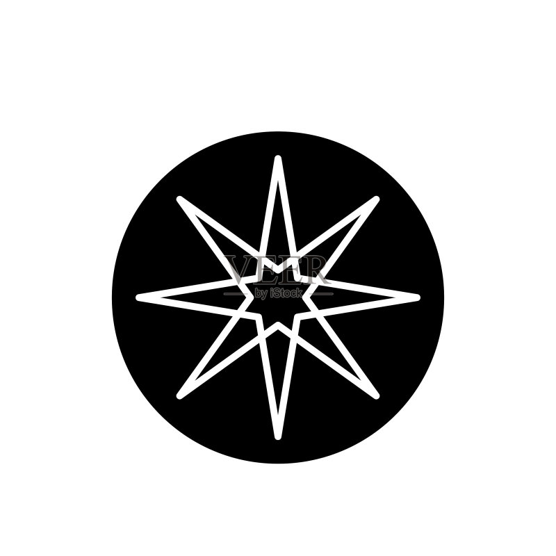指南针图标图案图标素材