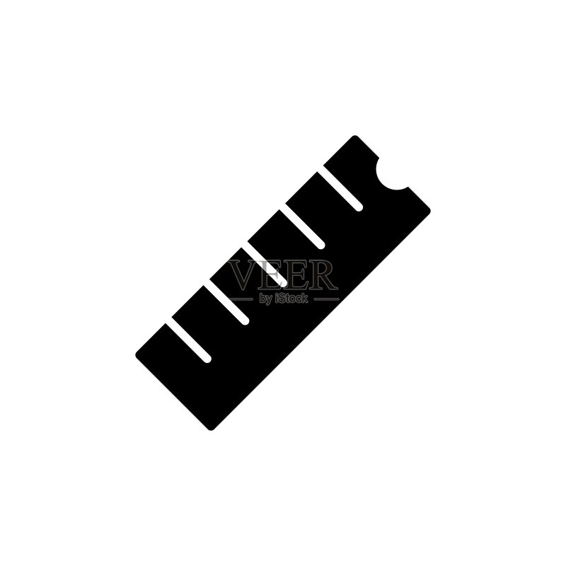 尺子图标素材