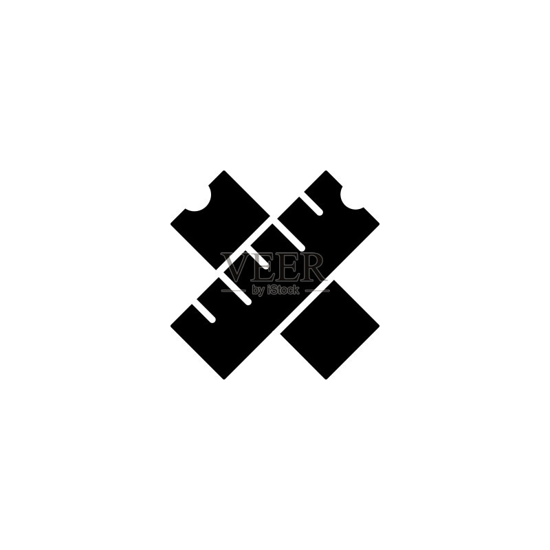 尺子图标素材