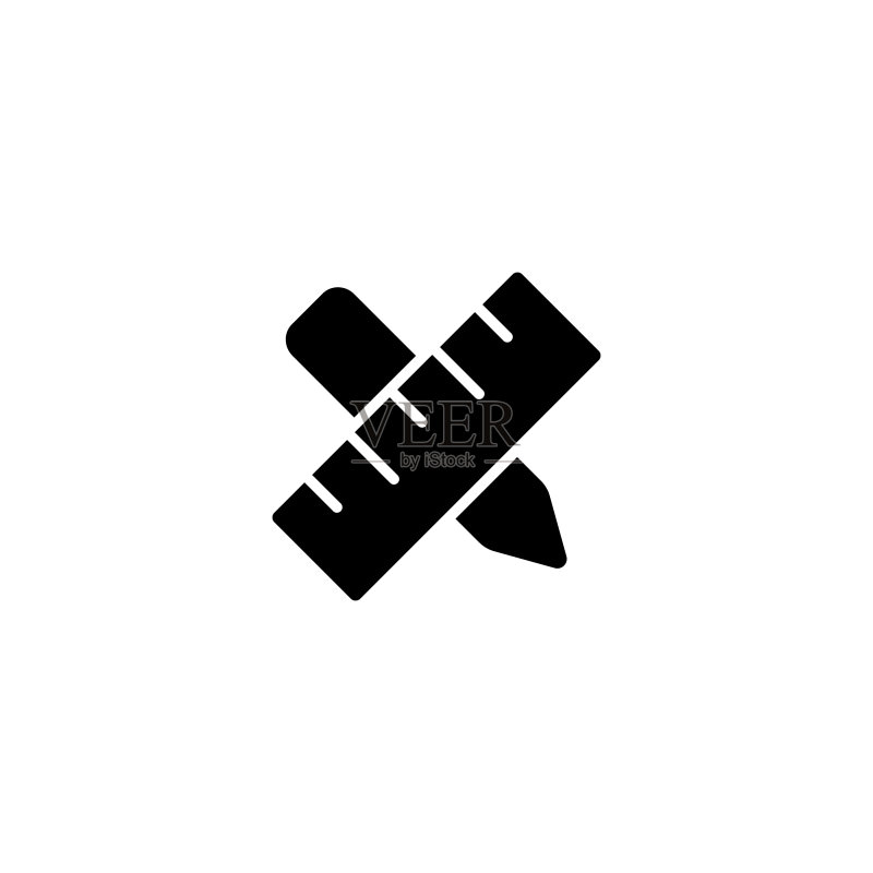 尺子图标素材