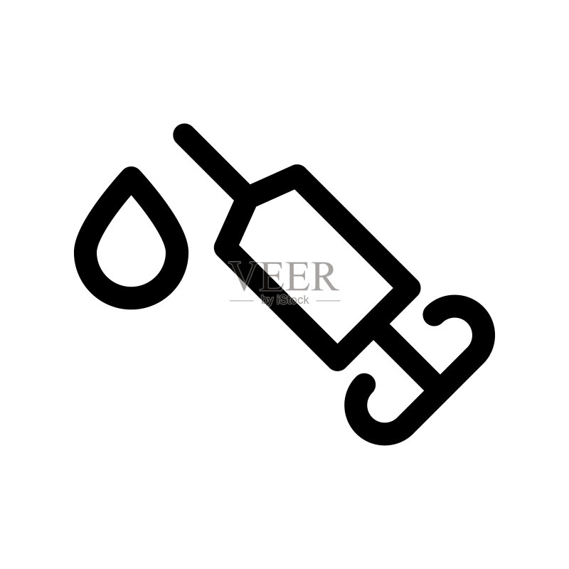 注射器图标图案图标素材