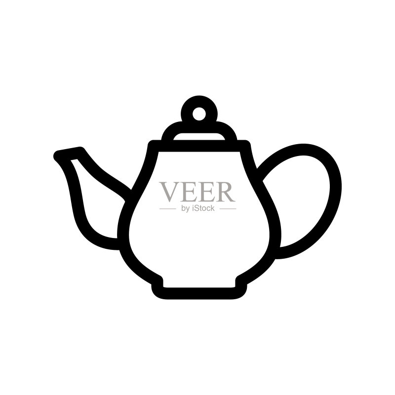 茶壶图标图标素材