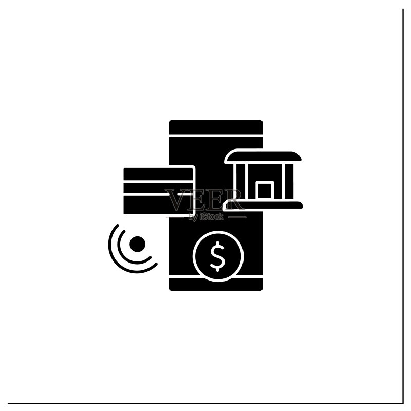 在线银行的标志图标图标素材
