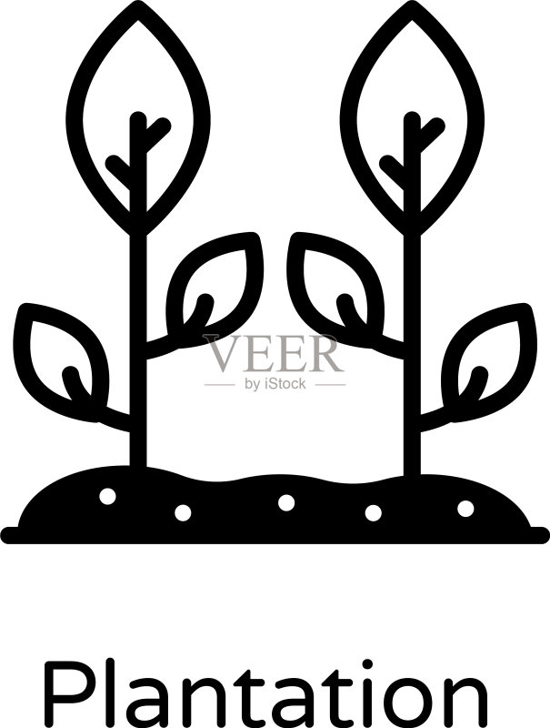 种植园图标素材