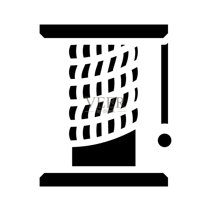 猫宠物玩具架标志图标矢量插画图标素材