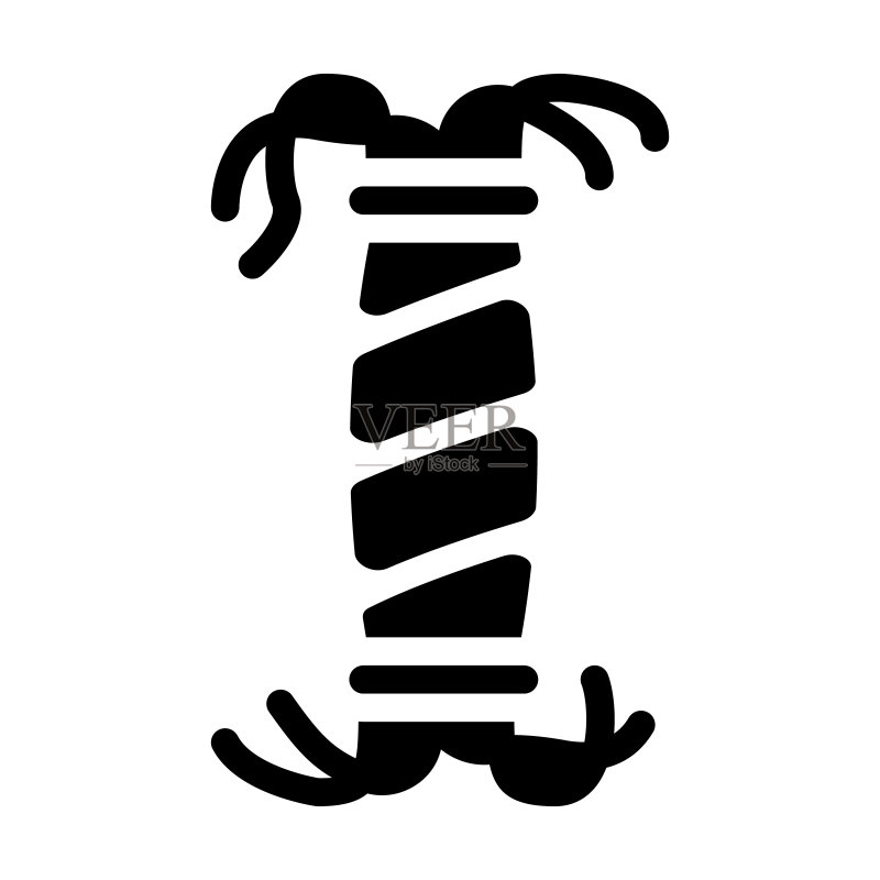 玩耍宠物玩具字形图标矢量插画图标素材
