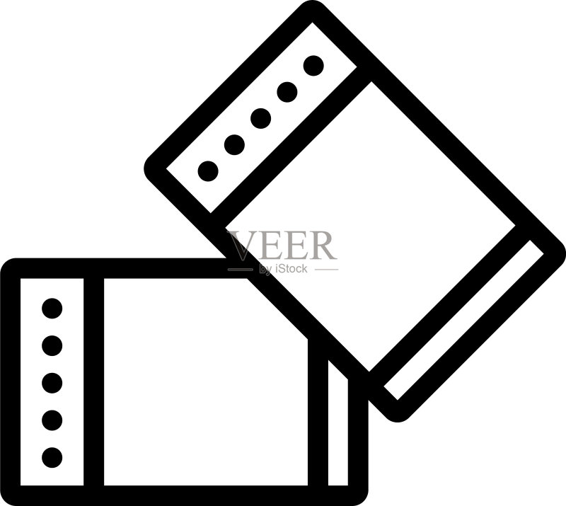 商务袖扣图标图标素材