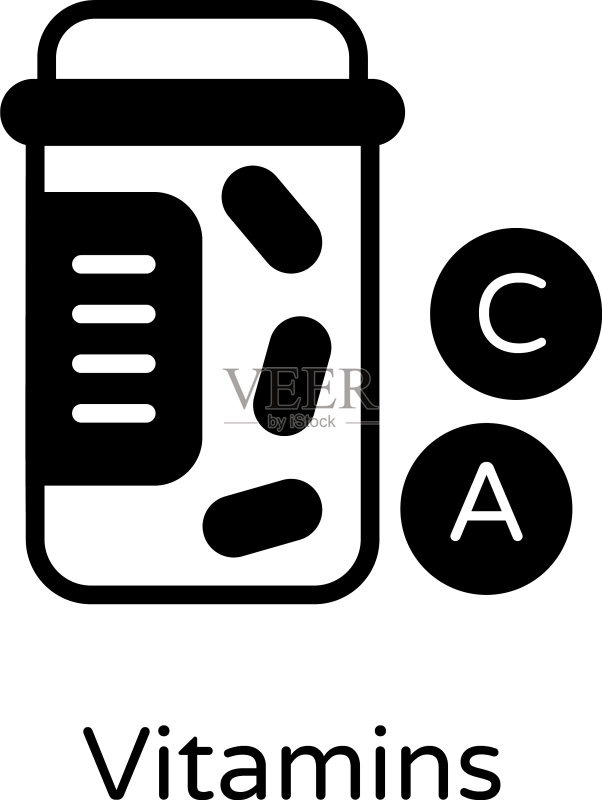 维生素图标素材