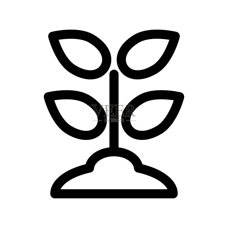 生长图标素材