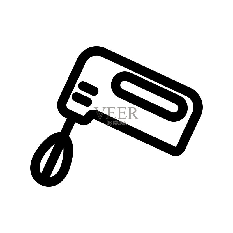 手动搅拌机图标素材