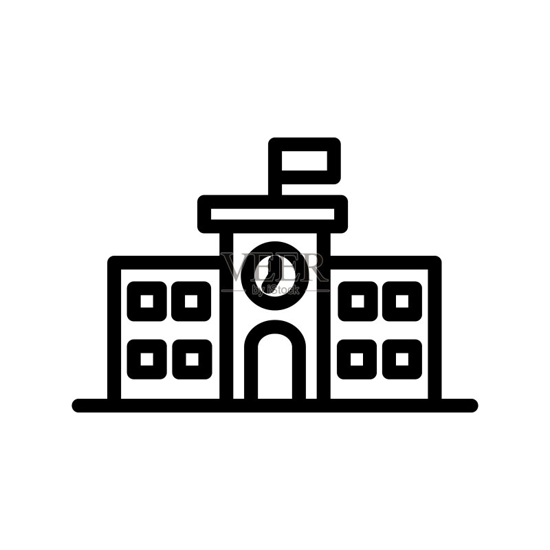 学校图标素材