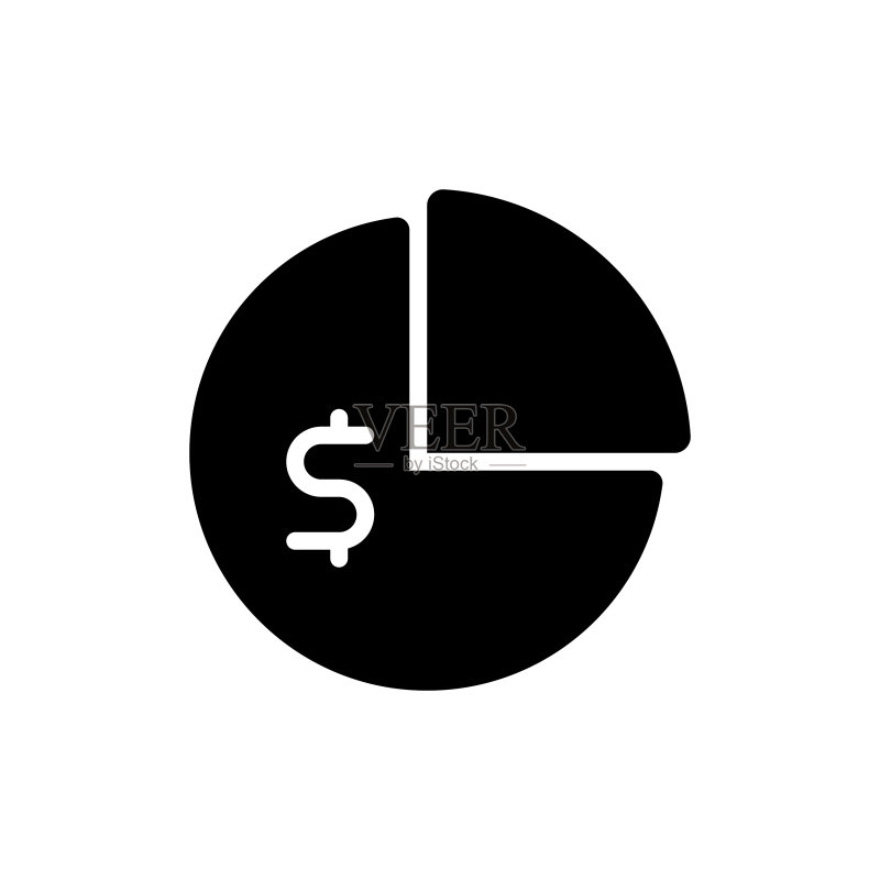 商务图标图表预算图标素材
