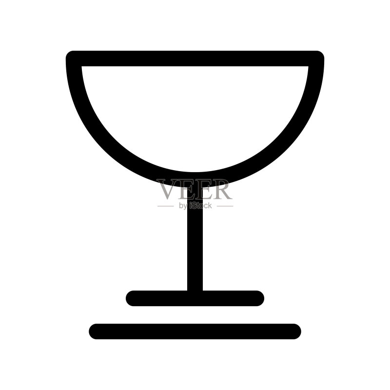 酒杯图标素材