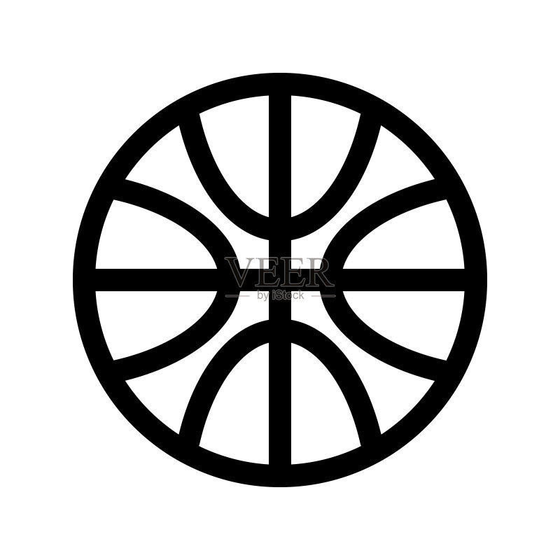 篮球图标素材