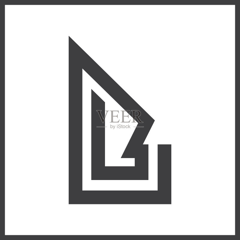 lb或bl标志和图标设计图标素材