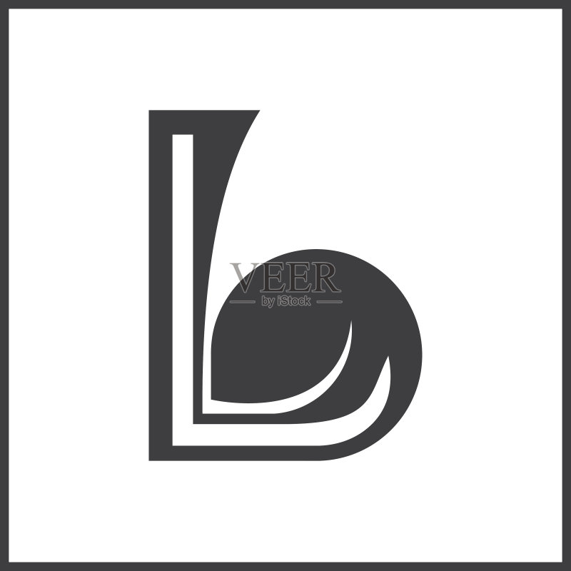 lb或bl标志和图标设计图标素材