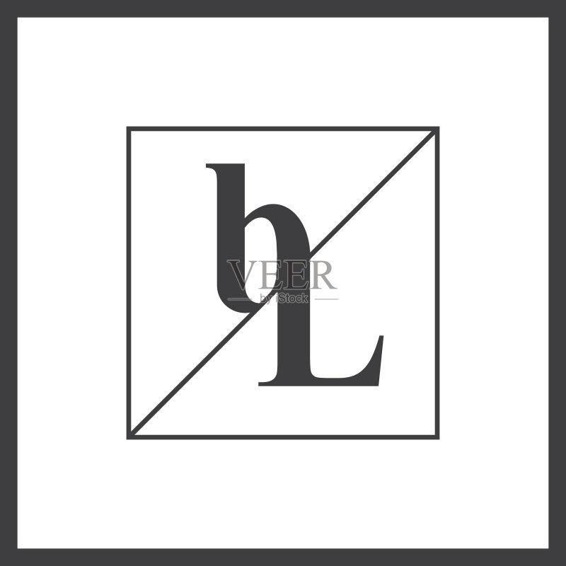 lb或bl标志和图标设计图标素材