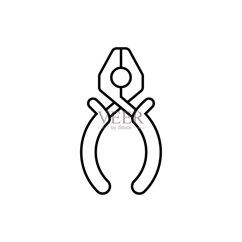钳子图标工具包图标素材
