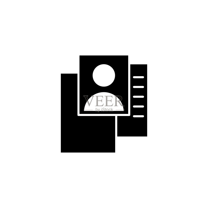 用户和列表图标,简历图标设计图标素材
