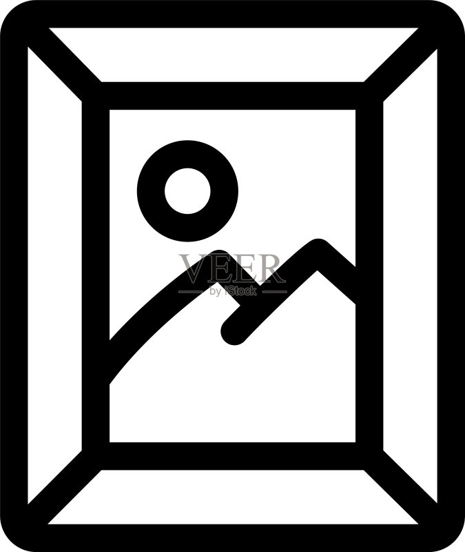 山墙图片图标轮廓样式图标素材