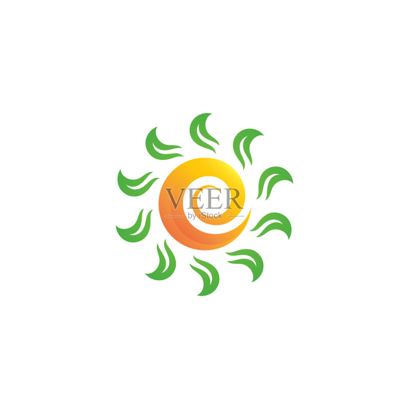 阳光农场标志图标设计图标素材
